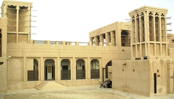 معماری خانه شیخ سعید آل مکتوم دبی